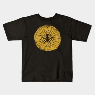 Web of Wyrd | Norse Pagan Symbol Kids T-Shirt